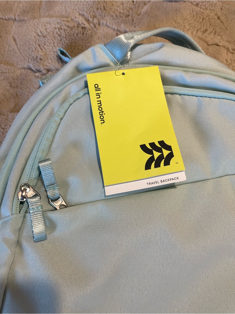 All In Motion Everyday To Travel Backpack Mint Blue Large - Picture 3 of 12